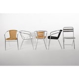 thumbnail of Bolero rieten stoelen van aluminium en PE riet naturel 4 stuks