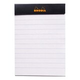thumbnail of Rhodia 10x Gehefteter Notizblock Rhodia No.11 A7 80 Blatt liniert 80g - Schwarz 116009C