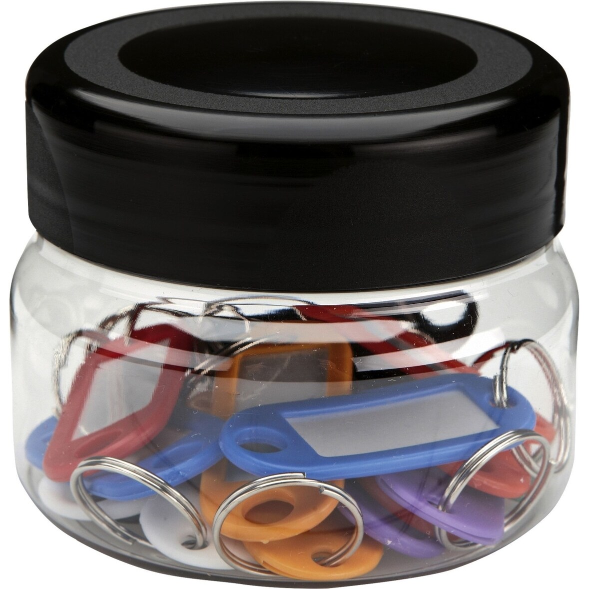 Schlüsselanhänger VE=15 Stück farbig sortiert