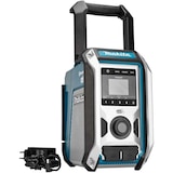 thumbnail of Makita Baustellenradio DAB, DAB+ AUX, Bluetooth?, USB spritzwassergesch?tzt, sto?fest T?rkis, DMR115