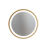 thumbnail of Espelho LED Mirò Ø60 cm 58W Ouro escovado - Aplique de teto e parede - Luz quente 3000K - Design moderno para banheiro, quarto e entrada