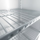 thumbnail of Romux® Gefrierschrank mit 1 Tür 68 cm mit Umluftkühlung | Gastro Gefrierschrank aus Edelstahl mit 600 L Kapazität - 3 Einlegeböden und 580 W