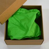 thumbnail of Carta velina verde smeraldo 50x75 cm – 500 fogli per confezioni regalo, fioristi, artigianato e decorazioni eleganti