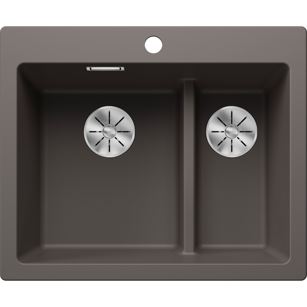 Blanco Pleon 6 Split - 527322 Vulkangrau - Granitspüle, Einbauspüle, Unterbauspüle