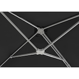 thumbnail of METRO PROFESSIONAL Parasol à 4 têtes TOMOKO, aluminium / polyester, 4 x 4 m, protection UV50+, hydrofuge, anthracite/platine