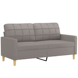 thumbnail of vidaXL 3-tlg. Sofagarnitur mit Kissen Taupe Stoff
