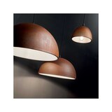 thumbnail of Folk sp1 d50, Sospensione cupola ramata, Ideal Lux