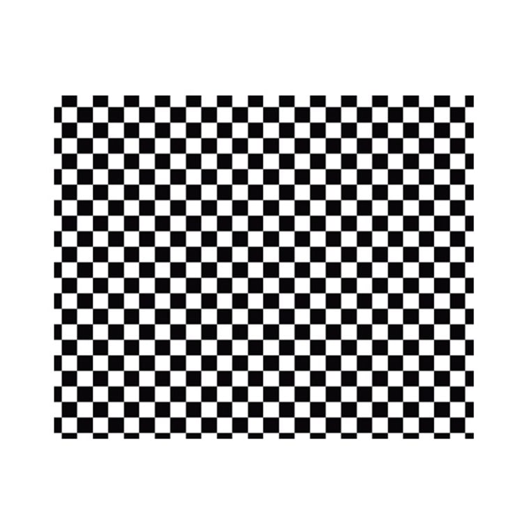 MONOUSO - Fettdichtes Einwickelpapier “Vichy” Schwarz 20x24,5cm (1.000 Stück)