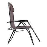 thumbnail of Sedia Sdraio A Gravità Zero Da Giardino Poggiatesta Regolabile Sedia Pieghevole Oscillante Ergonomica Traspirante Portata Massima 120 Kg (Tortora)