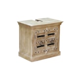 thumbnail of SIT Möbel Badkamermeubel | uitgebreide decoraties | 2 deuren | mangohout | naturel | B 66 x D 41 x H 60 cm | 14504-01 | DAIPUR-serie