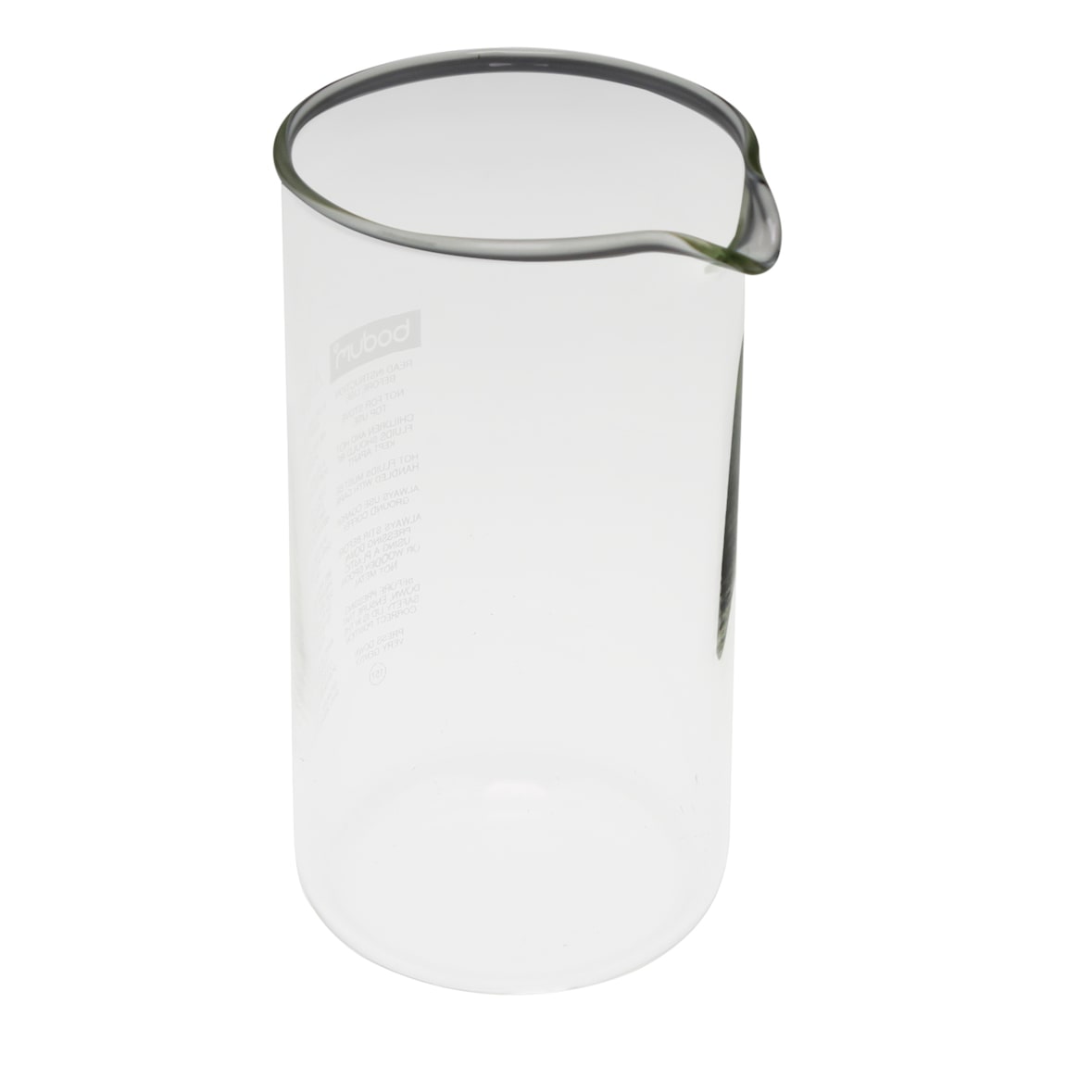 Bodum 1503-10 Ersatzglas mit Ausgießer für 3 Tassen 0,35 Liter Kaffeebereiter