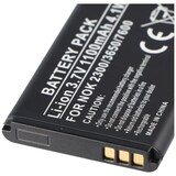 thumbnail of AccuCell Akku passend für Nokia 1101, BL-5C, 1100mAh