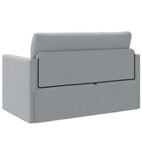 thumbnail of Canapé-Lit 110cm Gris clair tissu Modèle Oermontel