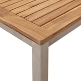 thumbnail of vidaXL Esstisch für draußen 180x90x75 cm Massivholz Teak