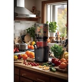 thumbnail of Extractor de zumos Cold Press - Kuvings AUTO10S Matt Black, 48 rpm, 240 W, tolva de 3000 cm, sistema manos libres