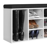 thumbnail of Schuhschrank mit Sitzpolster 103,5x48x30cm