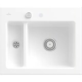 thumbnail of Villeroy&Boch Spülbecken, Küchenspüle Subway 60 XM Stone White 620x510mm, Unterschrankbreite 60cm