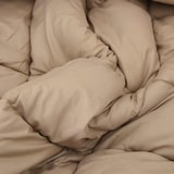 thumbnail of vidaXL Sommerdecke Schwarz und Taupe 240 x 260 cm Mikrofaser