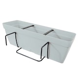 thumbnail of Artplast - Blumenkasten 50 cm mit quadratischer Befestigungsplatte