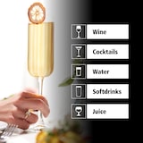 thumbnail of Libbey set van 12 champagneglazen -LINEAR- 222 ml, Ø 7 cm, H: 23,5 cm
