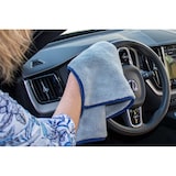 thumbnail of Hochwertiges Auto Poliertuch 1200 gms 2er Pack, Premium Mikrofasertuch für die Autopflege, Schonend weiche Lackpflege, Fusselfreies Saugtuch Poliertuc