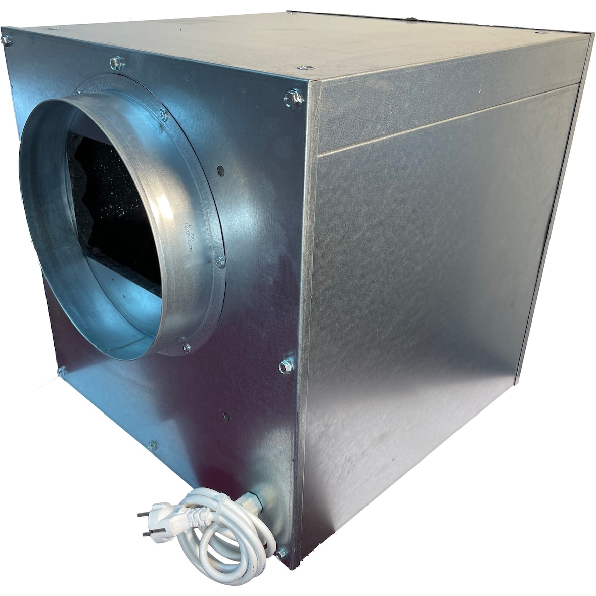 Combisteel radiaalventilator met 4000 m³/h en 5,45 ampère
