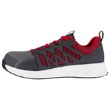 thumbnail of Reebok - Chaussures de sécurité basses grise et rouge en maille nylon embout composite S1P SRC ESD Gris / Rouge Taille 44