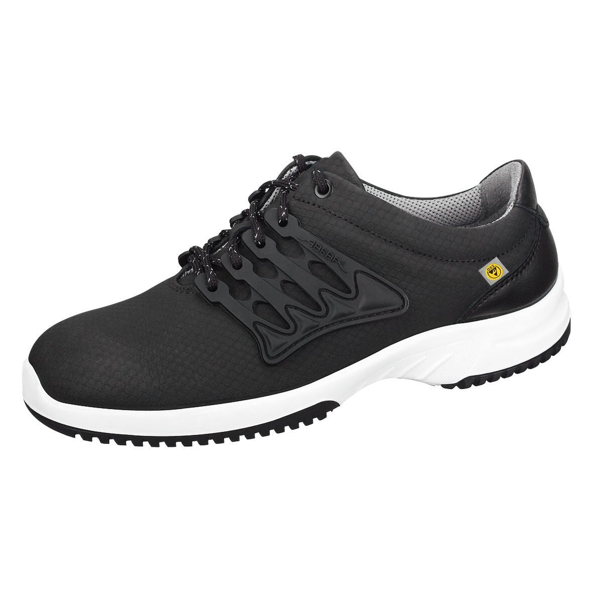 ESD-Berufsschuhe uni6, Halbschuh schwarz, Größe 47