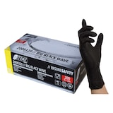 thumbnail of NITRAS BIG BLACK WAVE, Nitril-Einmalhandschuhe, schwarz M 200 St.  2000 Stück