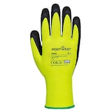 thumbnail of Portwest - Gants manutention enduit mousse de latex Grip HV (Pack de 12) http://carbonn.fr/img/co/16.jpg Taille 9