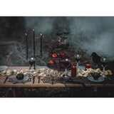 thumbnail of 3 Blutkerzen 20,4cm Wachs - blutende Kerzen Partydeko Halloween Party Kostümparty Gothic Vampire Spukhaus Tischdeko Spitzkerzen Stabkerzen Schwarz Rot