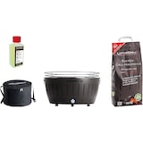 thumbnail of LotusGrill - Sonderpaket BBQ XL Schwarz (cm 43,5) mit 2,5 Kg Holzkohle und Brenngel