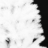 thumbnail of Künstlicher Weihnachtsbaum Naturgetreue Nadeln Weiß 210 cm