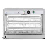 thumbnail of Royal Catering - Royal Catering Vitrine Chauffante Présentoir Chauffant De Comptoir Présentation RCHT-1200B (3 Étages De 59 x 32 cm, 1200 W, 25-85