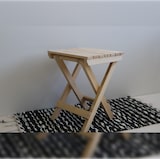 thumbnail of WellHome - Fischerhocker aus Holz, unbehandelt 33x22x36 cm