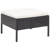 thumbnail of vidaXL 3-tlg. Garten-Lounge-Set mit Auflagen Poly Rattan Schwarz