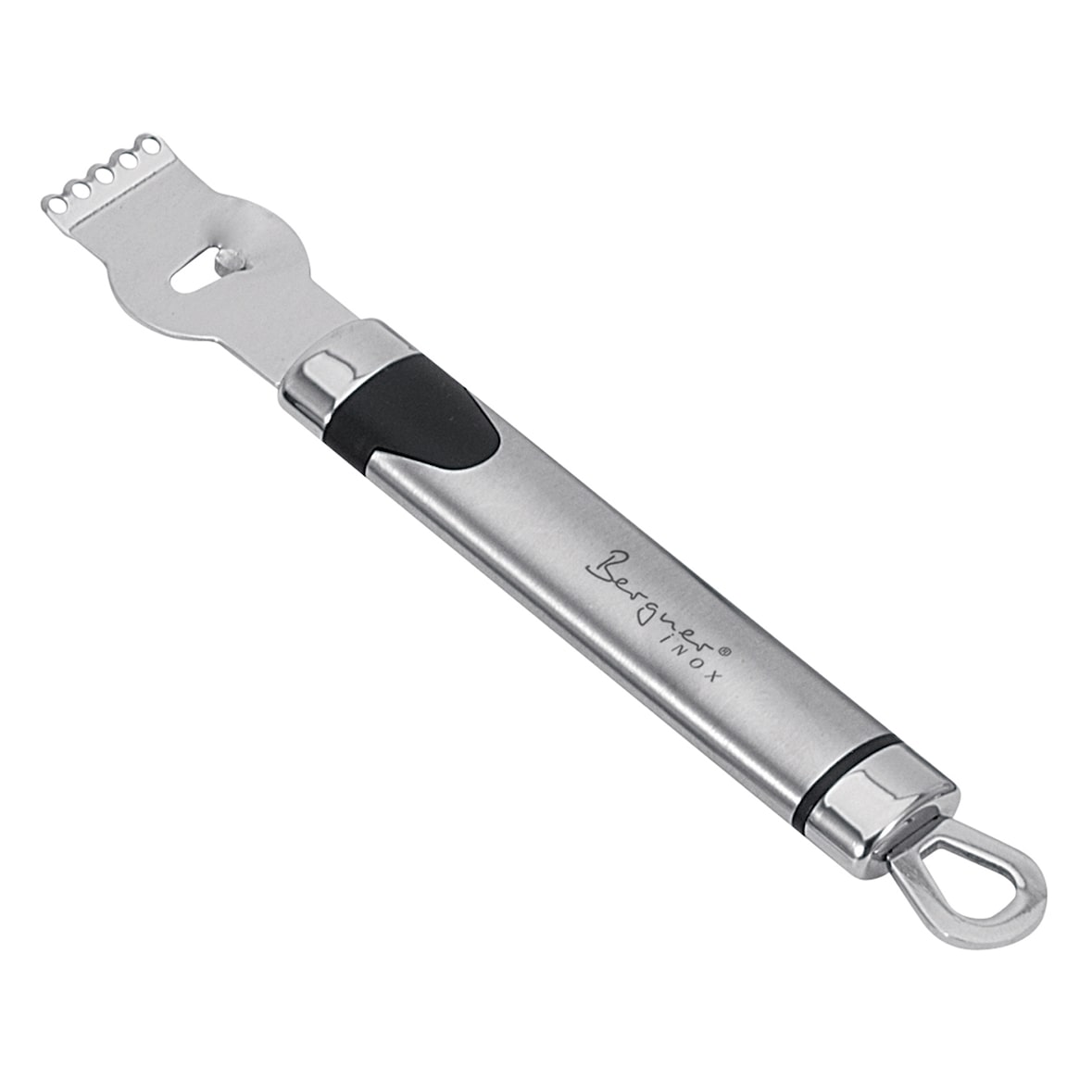 BERGNER - Zitronenschalenreibe, 17 cm, Edelstahl