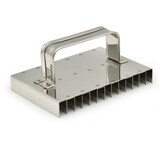 thumbnail of Stampo per pane Rigato (Brescianina) in acciaio inox dimensioni 10x8 cm