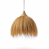 thumbnail of Lumisky Abat jour naturel seul MASAI INDOOR H40cm Herbe de Rayung Beige