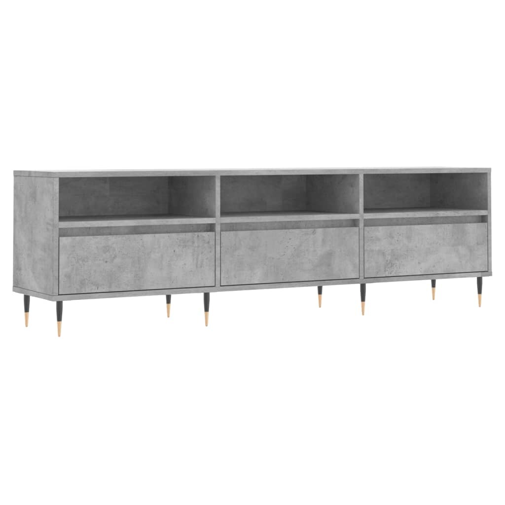 Helloshop26 - Meuble TV multimédia étagère télévision buffet téléviseur salle à manger salon chambre 150 x 30 x 44,5 cm bois 02_0025974