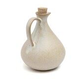 thumbnail of Bazar Bizar Olijfoliefles van steengoed 13.5x13.5x16.5 cm wit - Set van 4