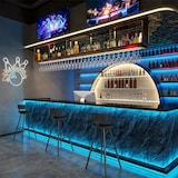 thumbnail of Bartheke, Empfangstheke, Kassentheke, Café-Theke, geeignet für Bars und Cafés 200x60x100cm【HWHS 200】