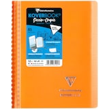 thumbnail of Clairefontaine 10x Koverbook, Zeichenblock/Skizzenblock mit Doppelspiralbindung, A5, 50 Bl blanko weiß 125g, Einband aus PP - Sortiert 361201C