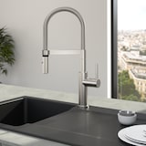 thumbnail of Villeroy & Boch Armatur Steel Expert 2.0 928000LC Edelstahl Hochdruck