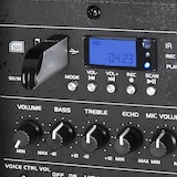 thumbnail of Enceinte sono portable 15" 800W - USB/BT/REC + 2 Micros VHF - PORT15VHF-BT + Pied