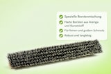 thumbnail of Spezieller OssiBlitz Straßenbesen 100cm Breit mit Metallstielhalter harte Ossi-Blitz-Borsten-Mischung Profi Besen ohne Stiel