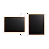 thumbnail of ALLboards Magnetische Kreidetafel 120x90 cm, Holzrahmen