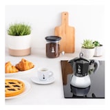 thumbnail of Bialetti Caffettiera Moka Induction Alluminio, Nero, Capacità 2 Tazze