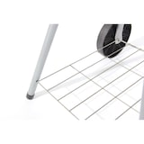 thumbnail of aro Griglia a forma di sfera, porcellana / acciaio / legno, ø 39 cm, 53.5 x 42.5 x 73 cm, con rotelle, cassetto cenere estraibile, nero