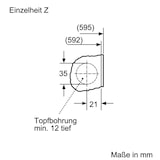 thumbnail of Bosch Serie 8, Einbauwaschmaschine, 8 kg, 1400 U/min. WIW28443